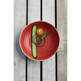 Ariane porcelain Ariane Terra Red duboki tanjur, Ø26cm 6/1 set | shoptok.hr