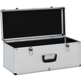 vidaXL Kovčki za shranjevanje 3 kosi srebrn aluminij | Shoptok.si