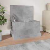  Kutija za pohranu boja betona 50 x 30 x 28 cm konstruirano drvo | Eponuda.com