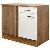 Flex-Well Kotna Spodnja Omarica Avila, Magnolija, Barva Hrasta | Shoptok.si