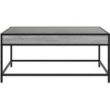  Stolić s beskonačnim LED svjetlima boja hrasta 90x50x41 cm | shoptok.hr