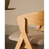 Kave Home Jedilni stol v naravni barvi Godia – | Shoptok.si