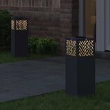  Solarna LED svjetlost za stazu 2 pcs Antracit | shoptok.hr
