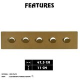 WALLXPERT metalna zidna kuka multicolor sukufe | ePonuda.com
