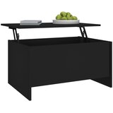  Stolić za kavu crni 80x55,5x41,5 cm od konstruiranog drva | Eponuda.com