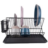 PT LIVING Crni ocjeđivač za posuđe | shoptok.hr
