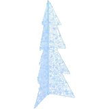 vidaXL Božično drevo med 160 LED Hladno belo 150 cm Akril | Shoptok.si
