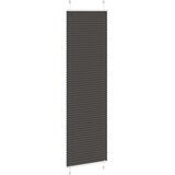  Plisirana zavjesa Crna 55x200 cm Širina tkanine 54,4 cm Poliester | shoptok.hr