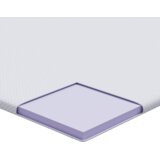  Nadvložek Bela 90 x 190 cm Jacquard tkanina, (5000202548) | Shoptok.si
