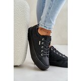 Big Star Women's insulated platform sneakers Big Star black | shoptok.hr