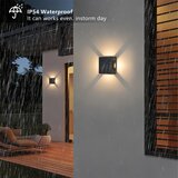  Brilagi - LED spoljna zidna svetiljka QUADRAY LED/6W/230V crna IP54 | Eponuda.com