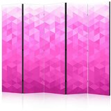 Artgeist Paravan Pink Pixel I, 5-Delni, Dvostranski | Shoptok.si