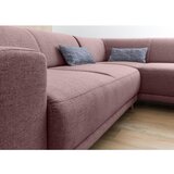 Miuform Rožnata raztegljiva/s prostorom za shranjevanje kotna sedežna garnitura (desni kot/v obliki črke L) Classy Sophie – | Shoptok.si