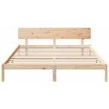  Krevetna konstrukcija Prirodna 180 x 200 cm Čvrsto borovo drvo | Eponuda.com