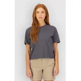 Yonder Merino Organic Cotton Funkcijska majica vintage black