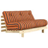 Karup Narančasta/smeđa sklopiva sofa 140 cm Roots – Cijene