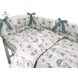 MimiNu Posteljina set 5 elem. Balon Zelena (za krevetić 120x60 cm) | shoptok.hr