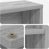 Cd ormar 2 kom. Siva Sonoma 60 x 17 x 92 cm Konstruirano drvo | shoptok.hr