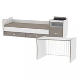 Lorelli Drveni Krevetac Trend Plus White/Coffee | Eponuda.com