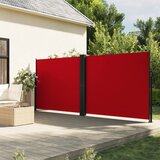 Maison Chic Zložljiva stranska tenda - Senčniki rdeča 180x600 cm, (22041288) | Shoptok.si