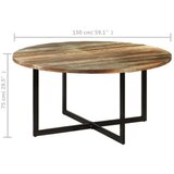  Blagovaonski stol 150 x 75 cm od masivnog obnovljenog drva | shoptok.hr