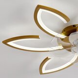Brilagi LED stropni ventilator (prigušiva) LED/34W/230V prečnik 78 cm zlatna + daljinski upravljač | Eponuda.com