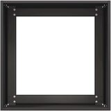 vidaXL Planter Black 40x40x40 cm Hladno valjano jeklo | Shoptok.si
