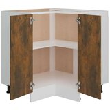 vidaXL Kuhinjska omarica dim. hrast 75,5x75,5x80,5 cm inženirski les | Shoptok.si