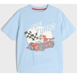 Sinsay Pamučna majica s printom trkaćeg automobila | shoptok.hr