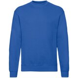 Fruit Of The Loom Men's Blue Sweatshirt Set-in Sweat Cene