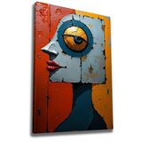 WALLXPERT Dekorativna slika na platnu, 70x100cm, Šareno | Eponuda.ba