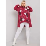 RELEVANCE Sweatshirt-RV-BL-7217.79P-burgundy | Shoptok.si