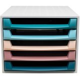  KUTIJA S 5 LADICA SKANDI EXACOMPTA 221606D SORT | Shoptok.si