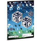 Ars Una Bilježnica s kvadratićima i geek/gamer uzorkom A/5 27-32 Cijene