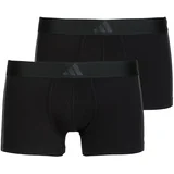 ACTIVE FLEX COTTON 3 STRIPES Pack de 2 Crna