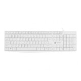  Nautilus, slim multimedia tastatura us, usb, bela | Eponuda.com