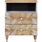 Maison Chic Nočna omarica - Nočna miza 50x33x60 cm trden mangov les, (21690384) | Shoptok.si