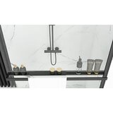 REA Bath REA vješalica za ručnike evo black polica za zidne tuš kabine | shoptok.hr