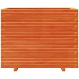  Vrtna sadilica voštano smeđe boje 90 x 60 x 72 cm od borovine | shoptok.hr