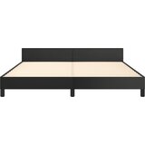  Okvir za krevet s uzglavljem crni 160x200 cm od umjetne kože | Eponuda.com