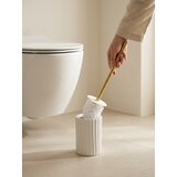 Sinsay Rebrasta keramička WC četka sa zlatnom ručkom | shoptok.hr