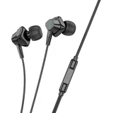 žičane slušalice Lightning s mikrofonom M113 crne