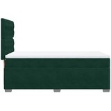 Box spring krevet s madracem tamnozeleni 100x200 cm baršunasti | shoptok.hr