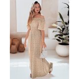 DStreet Sukienka maxi LOVEFLORA w pomarańczowe kwiaty | Shoptok.si
