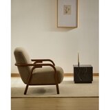 Kave Home Smeđe-siva fotelja od šenila Sylo – | shoptok.hr