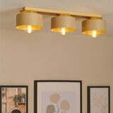  stropno svetlo ignia 3xE27/60W/230V bež/zlatna | Eponuda.com