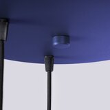 Nice Lamps Tamno plava viseća svjetiljka sa staklenim sjenilom ø 25 cm Orbital – | shoptok.hr