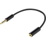 SpeaKa Professional Jack audio adapter [1x jack utikač 3.5 mm - 1x jack utikač ženski 2.5 mm] crna | Eponuda.ba