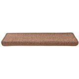 Prostirke za stepenice 30 kom 65x21x4 cm smeđe pravokutne rubove | shoptok.hr