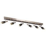 Trio Select Črno/v srebrni barvi LED točkovno svetilo 20,5x120 cm Ikaris – | Shoptok.si